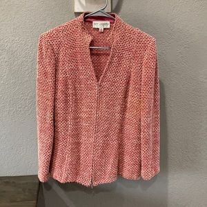 Ladies size 8 St John zipper jacket
